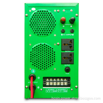 1500W 24V Power Frequency Sine Wave Power Inverter with 24V/20A Solar Charge Controller